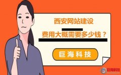 西安網(wǎng)站建設(shè)費用大概需要多少錢?