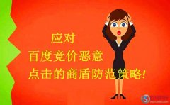 應(yīng)對百度競價(jià)惡意點(diǎn)擊的商盾防范策略!